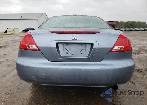 2007 Honda Accord Ex из США, поврежденный, VIN 1HGCM72627A009817